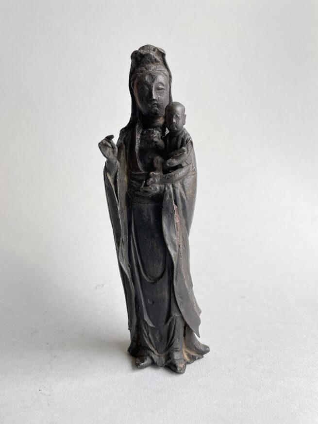 restauratie bronzen beeld